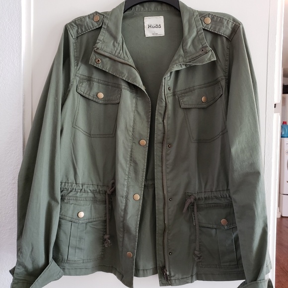 Greem Military style jacket - Picture 1 of 4